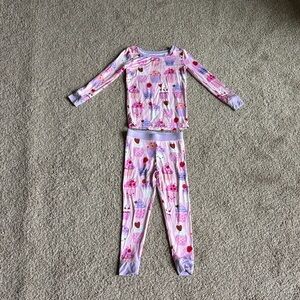 2T Little Sleepies Bamboo Pajama Set, Long Sleeve and Pants